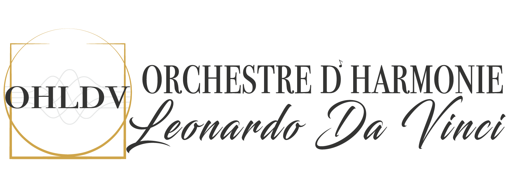 logo écriture noire